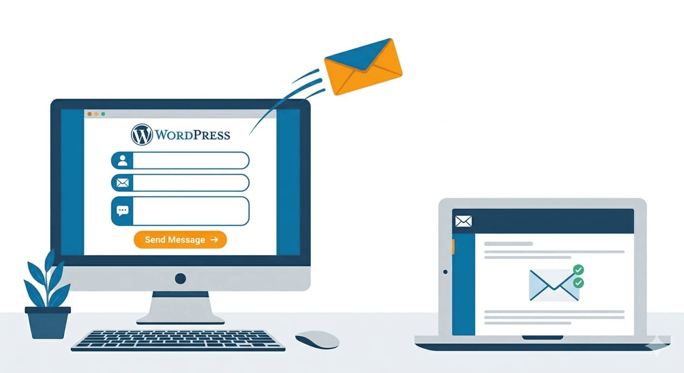 Créer un Formulaire de Contact WordPress en 5 Minutes (Sans Coder)